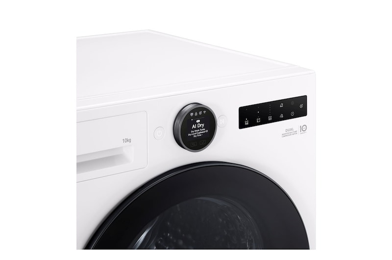 Close up asciugatrice RHX7010TWB